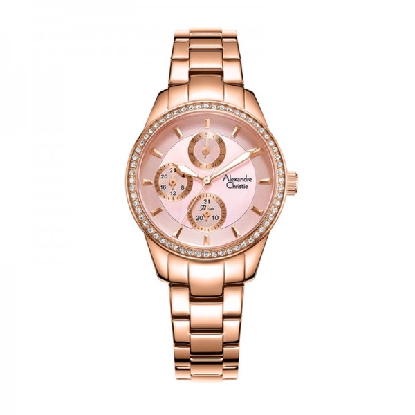 Alexandre Christie AC 2A89 Rosegold Pink BFBRGPN